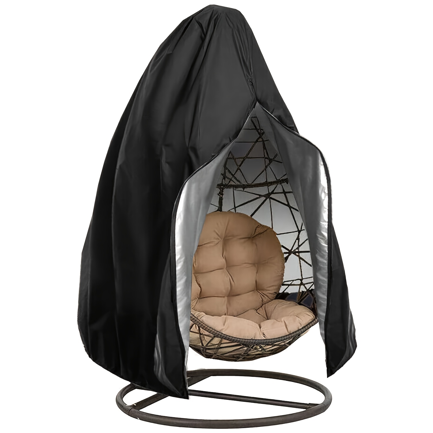 Outdoor Furniture Rh - 1개의 달걀형 의자 스윙 커버, 210D