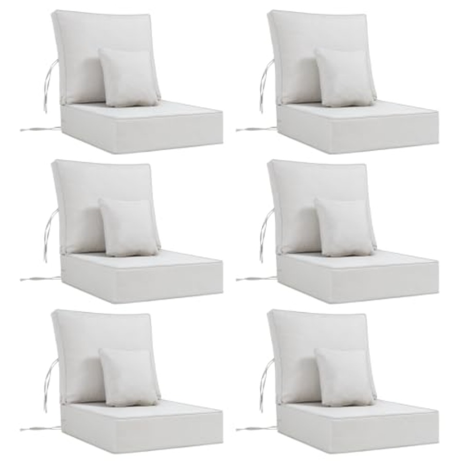 Outdoor Furniture Cushions 24 X 24 - 야외 파티오 쿠션 6개 세트, 24x24인치
