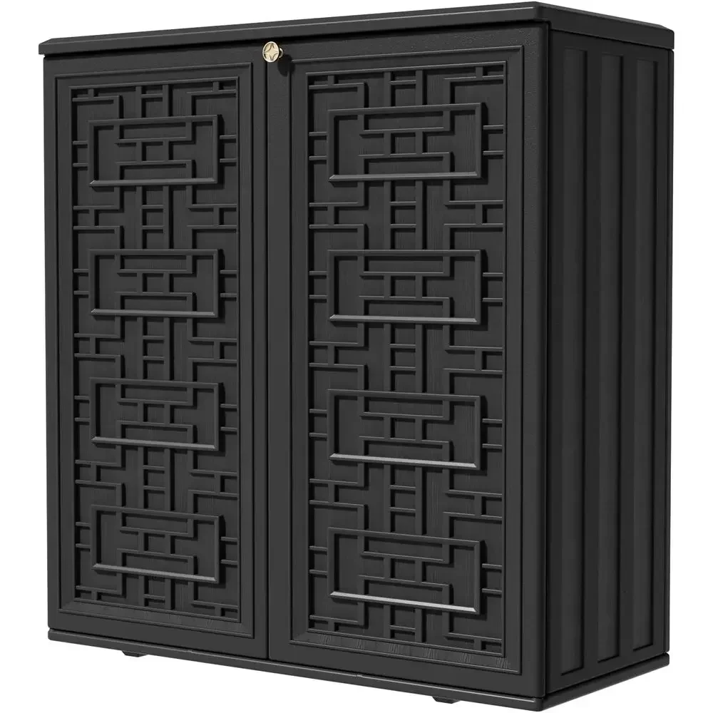 Outdoor Furniture Resin - 비바람에 견디는 레진 야외 보관 캐비닛,