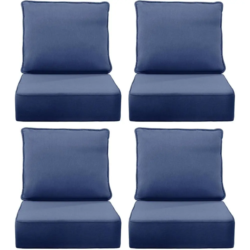 Outdoor Furniture Cushions 24 X 24 - 두꺼운 야외용 의자 쿠션 6개, 24x24