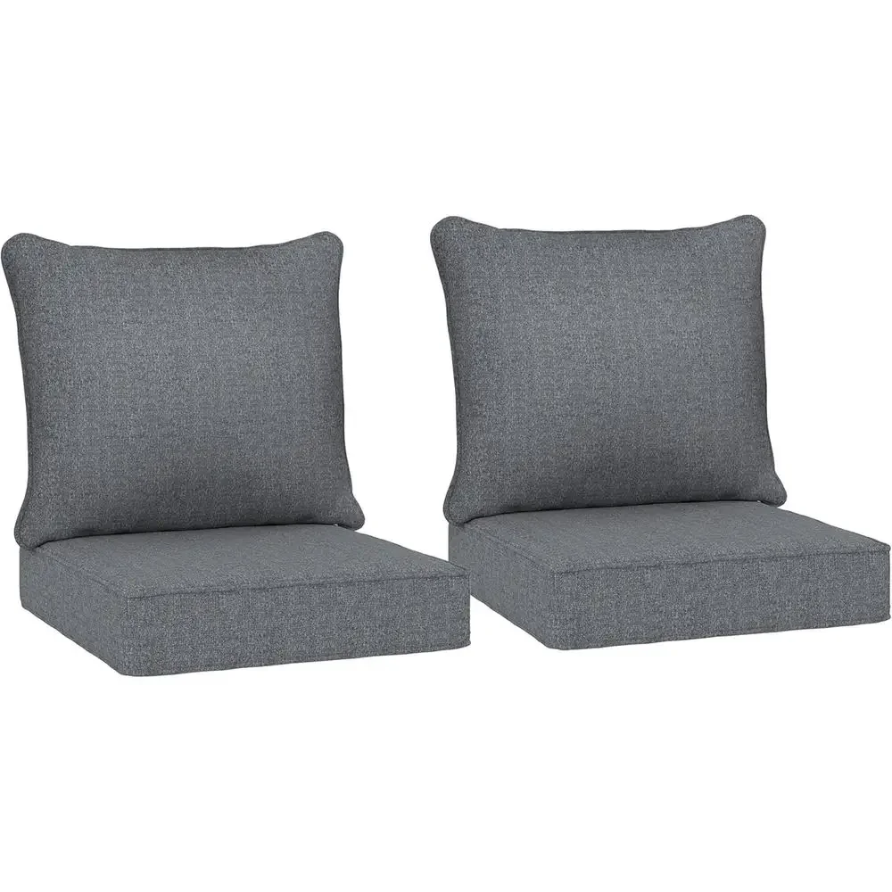 Outdoor Furniture Cushions 24 X 24 - 날씨에 강한 야외용 의자 쿠션 2개