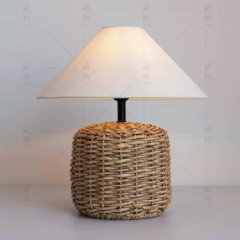 수제 직조 E27 테이블 램프 등나무 장식 빈티지 Le - Outdoor Furniture Rh 리뷰 및 가격