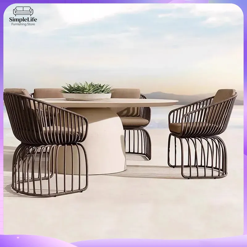 야외 라탄 소파 세트(커피 테이블 포함) 정원 파티오  - Rattan Lounge Set 리뷰 및 가격