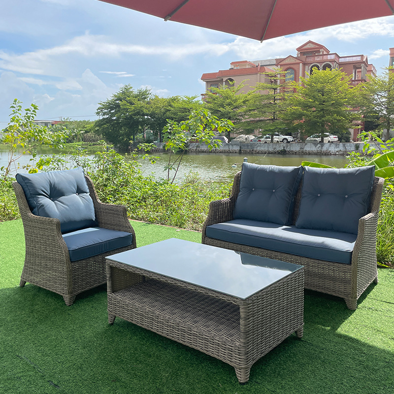 kw-가든 세트 테이블 및 의자 소파 라운지 파티오 가 - Rattan Lounge Set 리뷰 및 가격