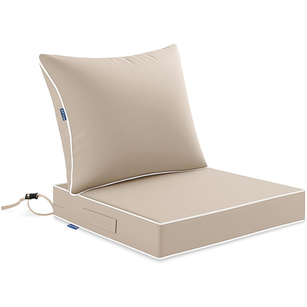 베이지색 야외 시트 쿠션 24x24인치 방수 및 변색  - Outdoor Furniture Cushions 24 X 24 리뷰 및 가격