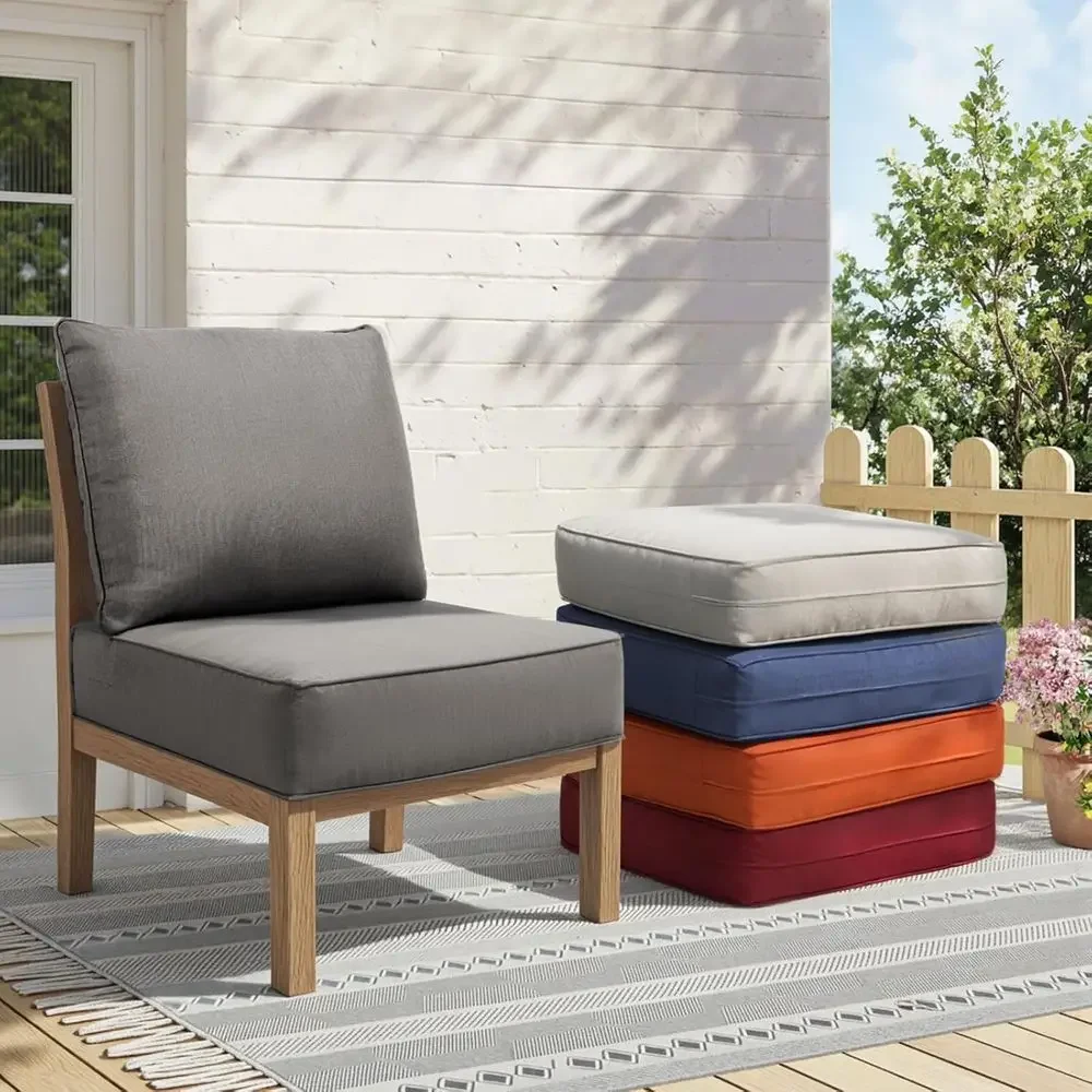 UV 및 방수 기능이 있는 야외 쿠션 세트, 두꺼운 폼 - Outdoor Furniture Cushions 24 X 24 리뷰 및 가격