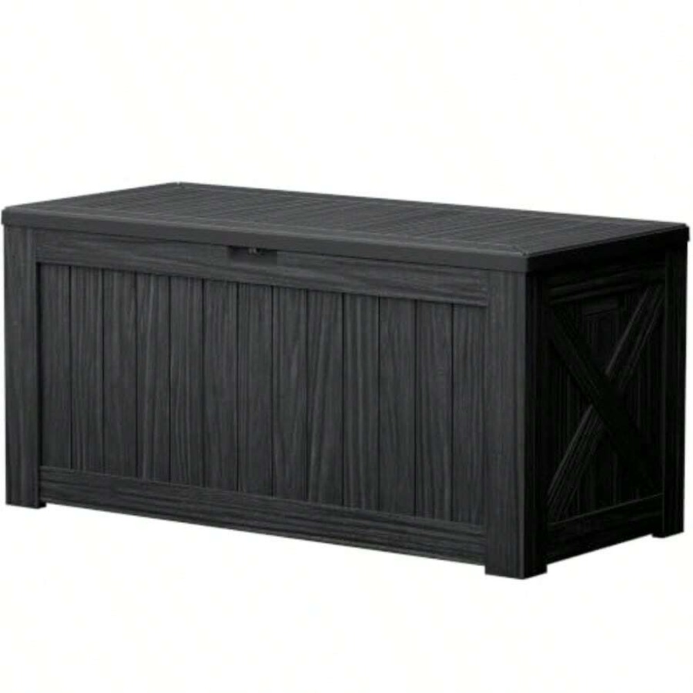120갤런 데크 박스 야외용 수납함 레진 방수 잠금장치 - Outdoor Furniture Resin 리뷰 및 가격