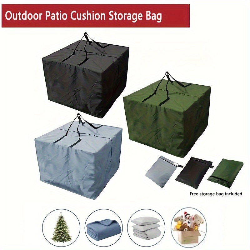 야외 파티오 쿠션 보관 가방, 32 X 32 X 24  - Outdoor Furniture Cushions 24 X 24 리뷰 및 가격