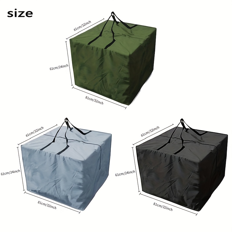 야외 파티오 쿠션 보관 가방, 32 X 32 X 24  - Outdoor Furniture Cushions 24 X 24 리뷰 및 가격
