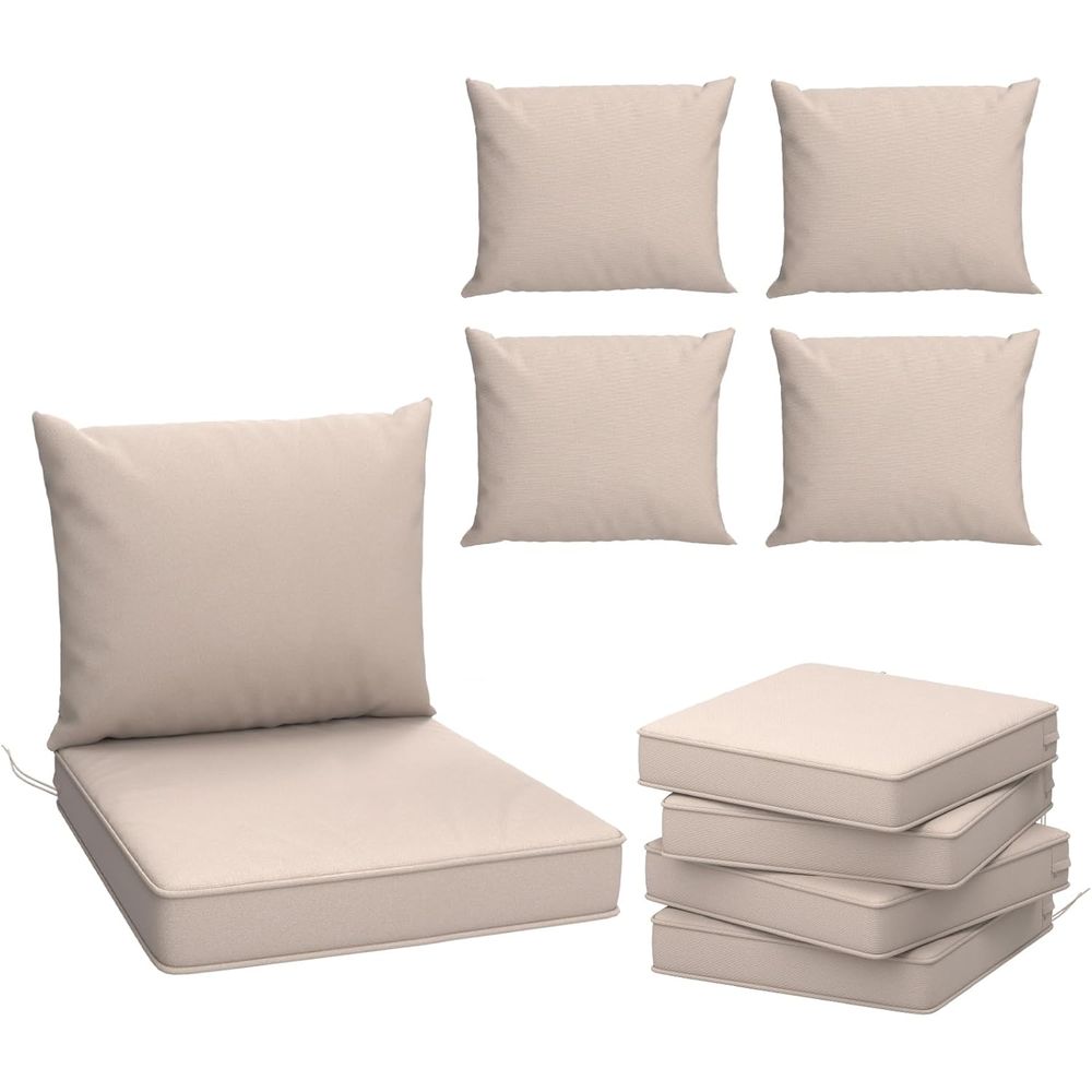 야외용 의자 쿠션 4개 세트, 24 x 24인치 파티오 - Outdoor Furniture Cushions 24 X 24 리뷰 및 가격