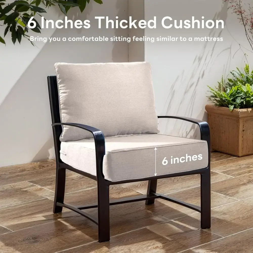 두꺼운 야외용 의자 쿠션 6개(5팩) - 24 x 24 - Outdoor Furniture Cushions 24 X 24 리뷰 및 가격