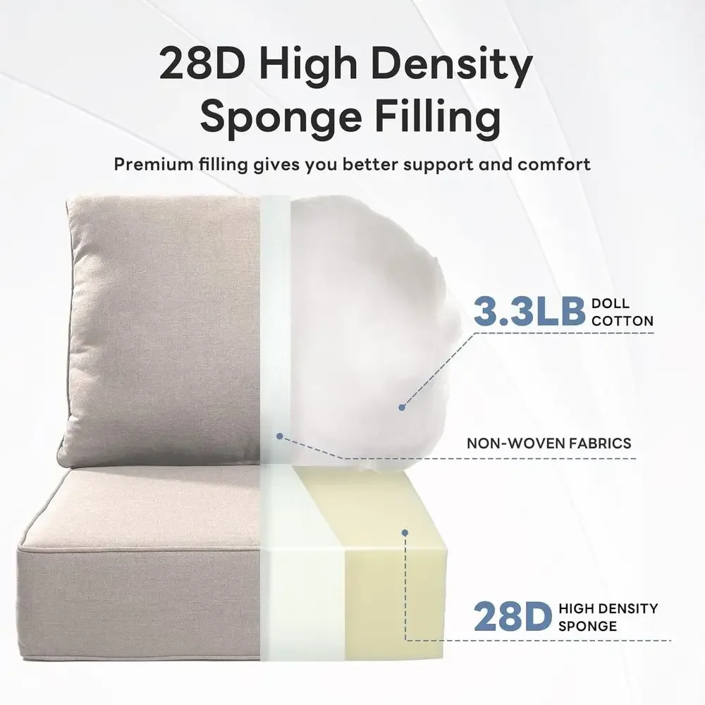 두꺼운 야외용 의자 쿠션 6개(5팩) - 24 x 24 - Outdoor Furniture Cushions 24 X 24 리뷰 및 가격